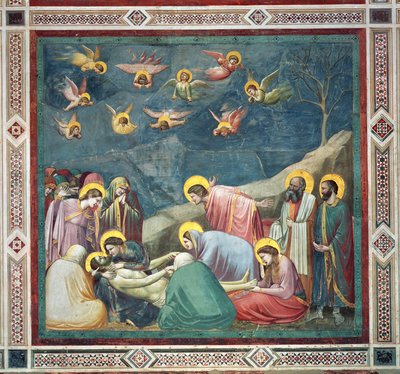 La Lamentación de Cristo, c.1305 de Giotto di Bondone